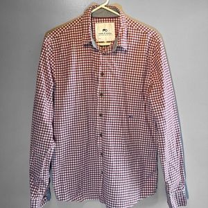 Moods Of Norway Long Sleeve Cotton Red Plaid